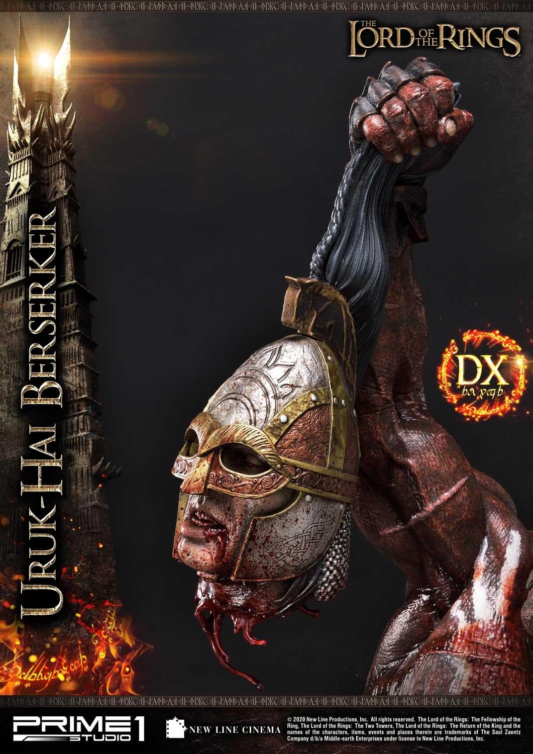 Uruk-Hai Berserker (deluxe version) - Premium Masterline - Vue 8