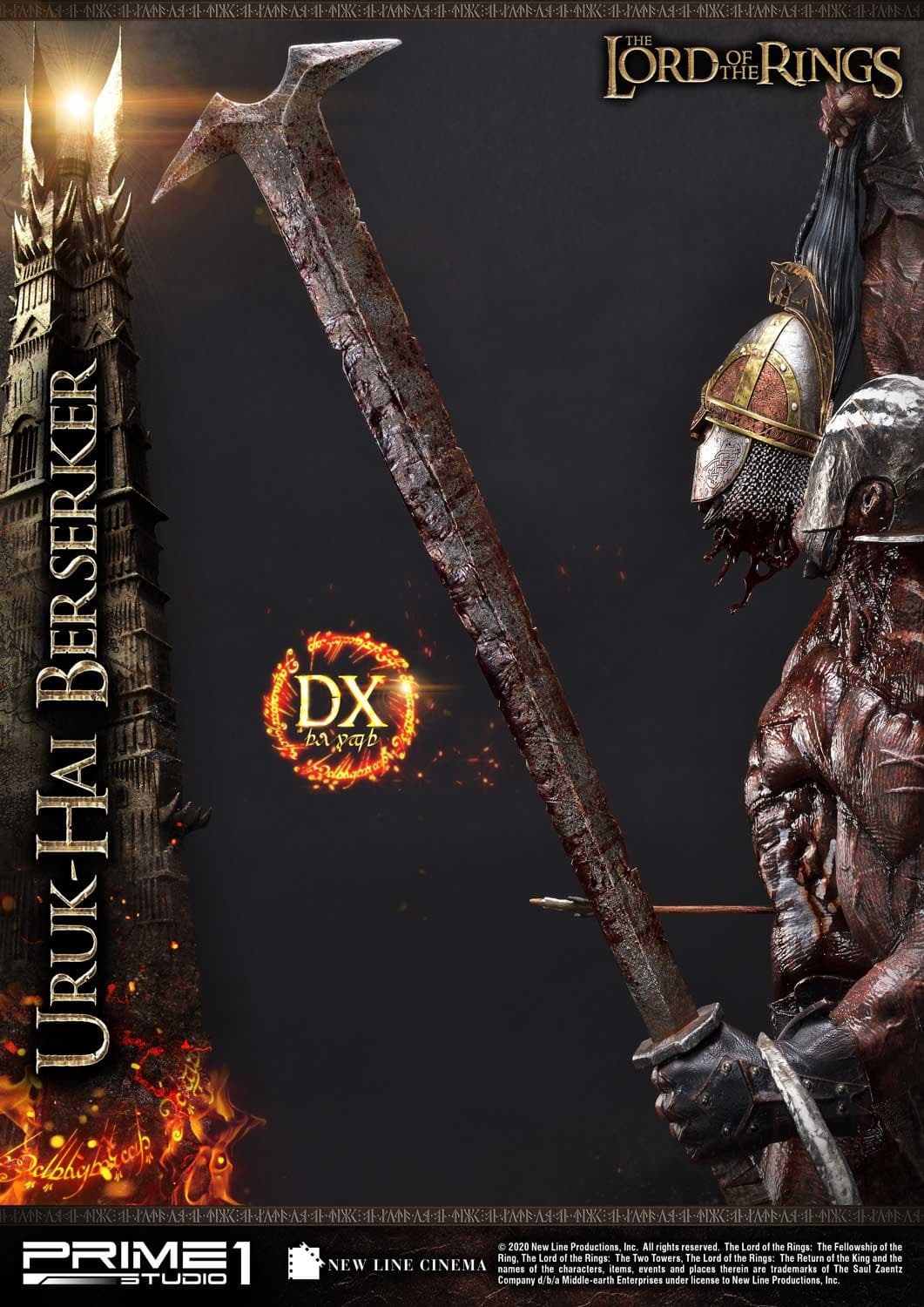 Uruk-Hai Berserker (deluxe version) - Premium Masterline - Vue 9