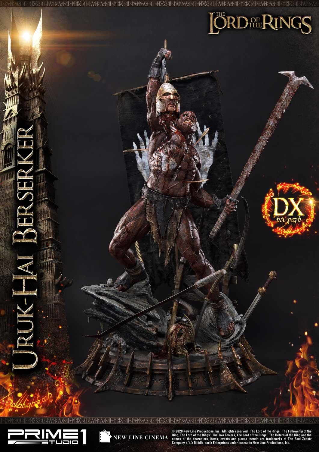 Uruk-Hai Berserker (deluxe version) - Premium Masterline - Vue 10