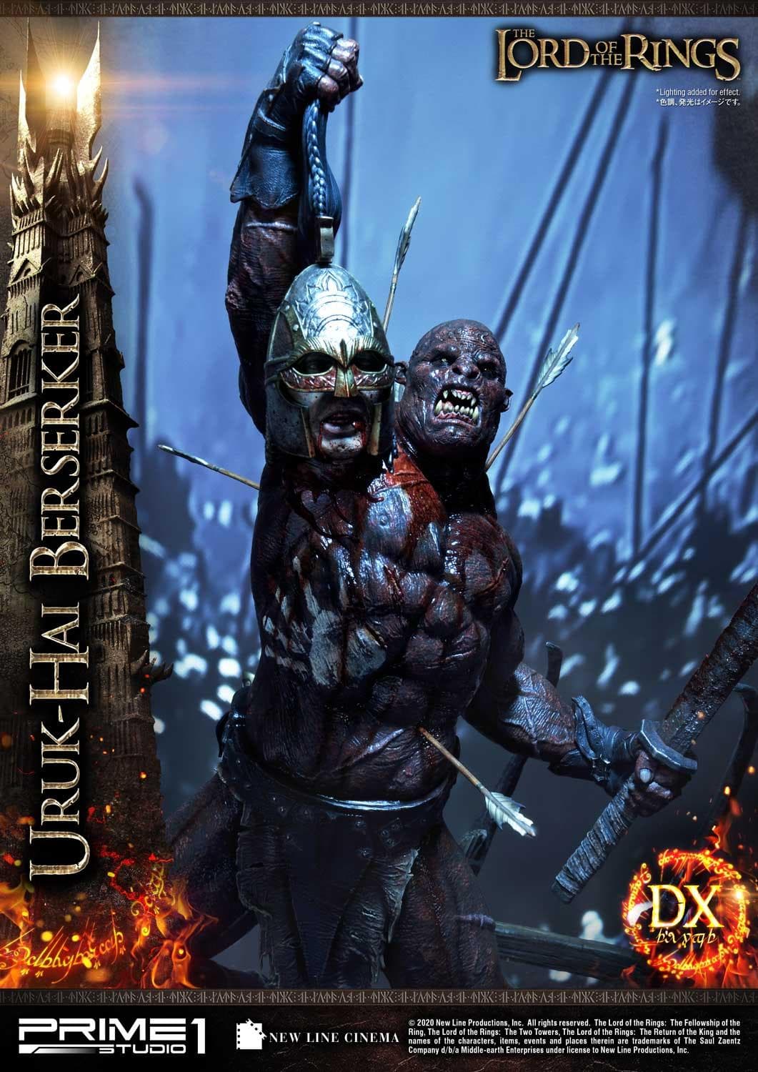 Uruk-Hai Berserker (deluxe version) - Premium Masterline - Vue 11