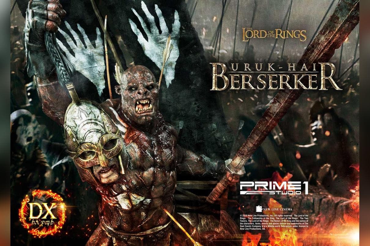 Uruk-Hai Berserker (deluxe version) - Premium Masterline - Vue 14