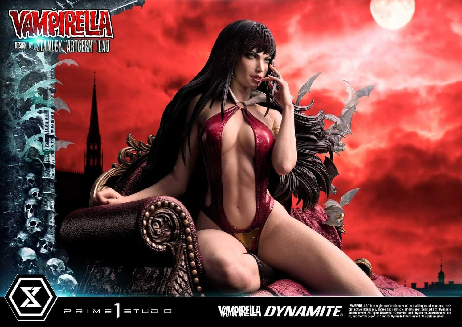 Vampirella (Design by Stanley Artgerm Lau) - Bonus Version - Vue 8