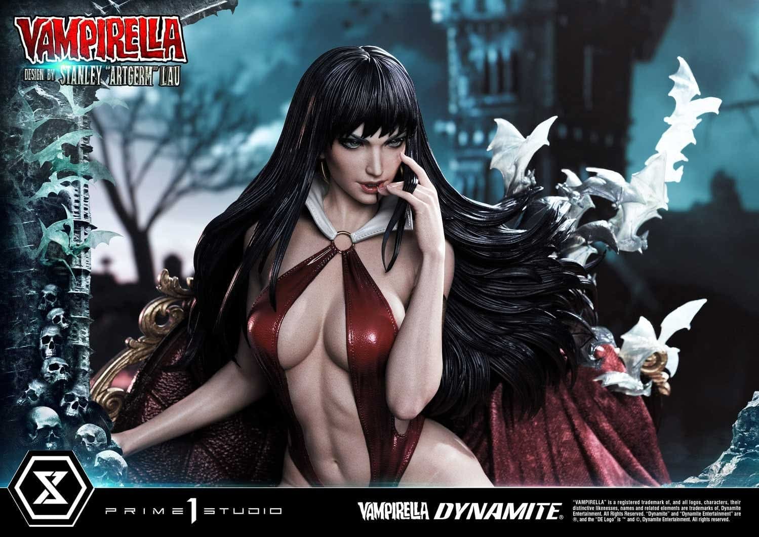 Vampirella (Design by Stanley Artgerm Lau) - Bonus Version - Vue 21