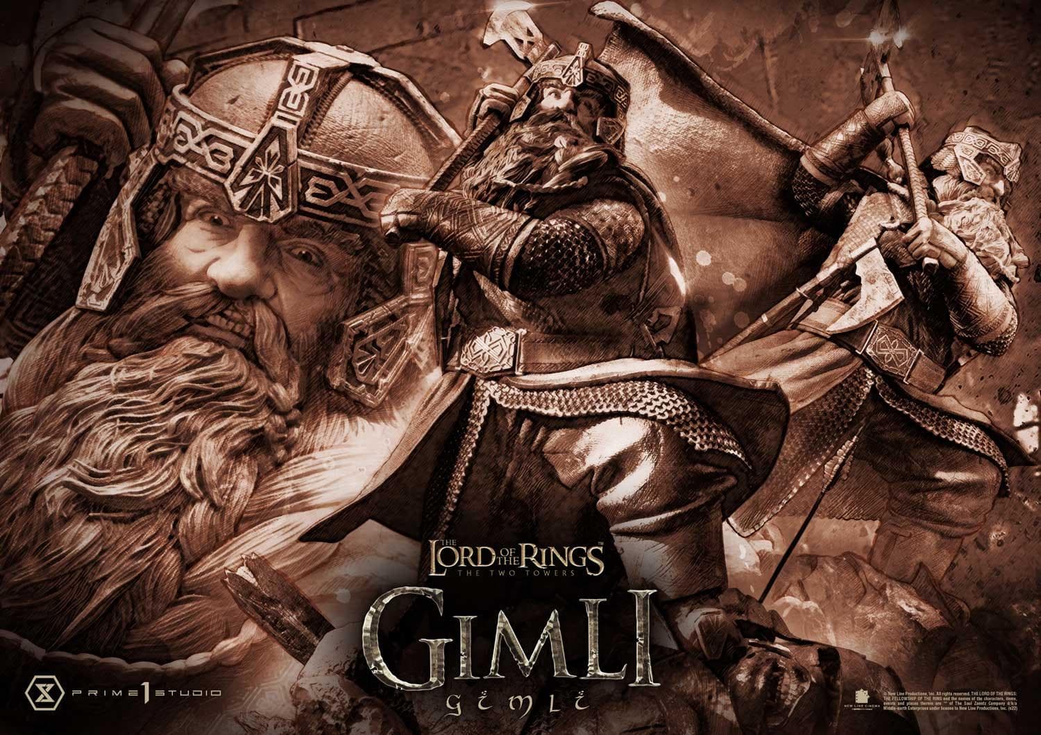Gimli (Bonus Version) - Premium Masterline - Vue 11