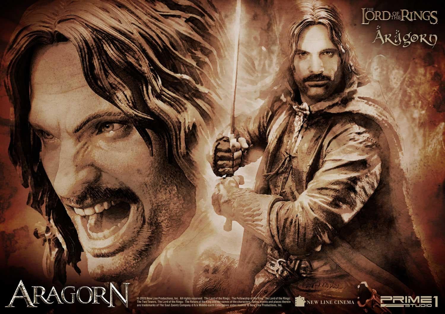 Aragorn (Deluxe Version) - Premium Masterline - Vue 4