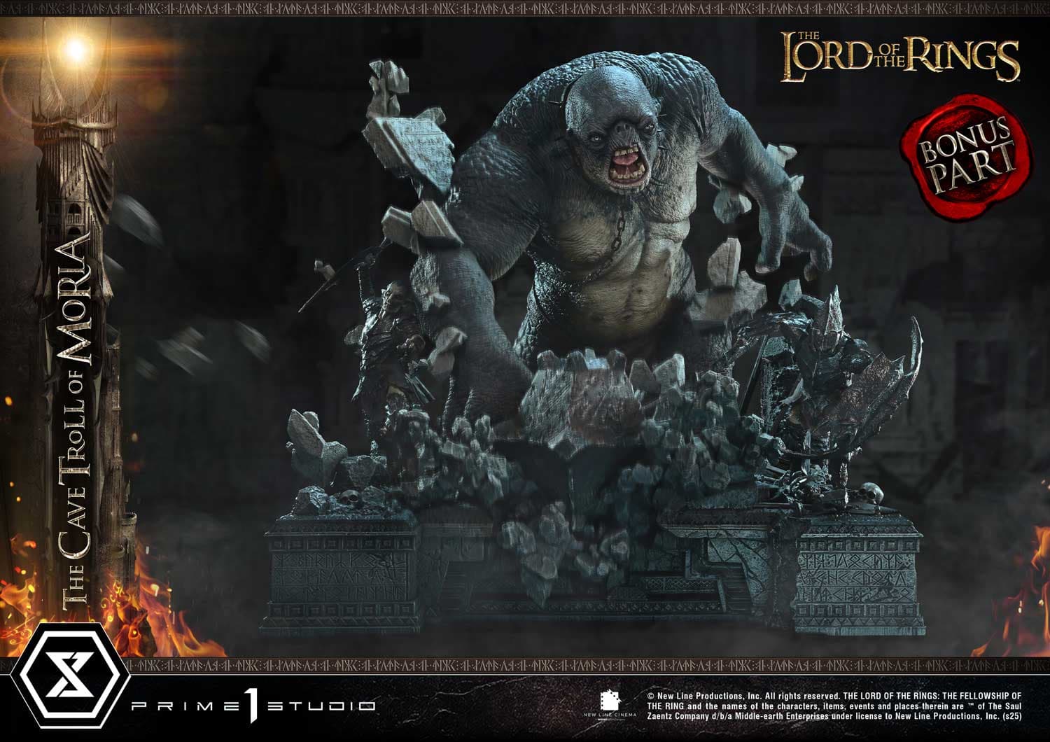 Cave Troll of Moria (Bonus Version) - Premium Masterline - Vue 4