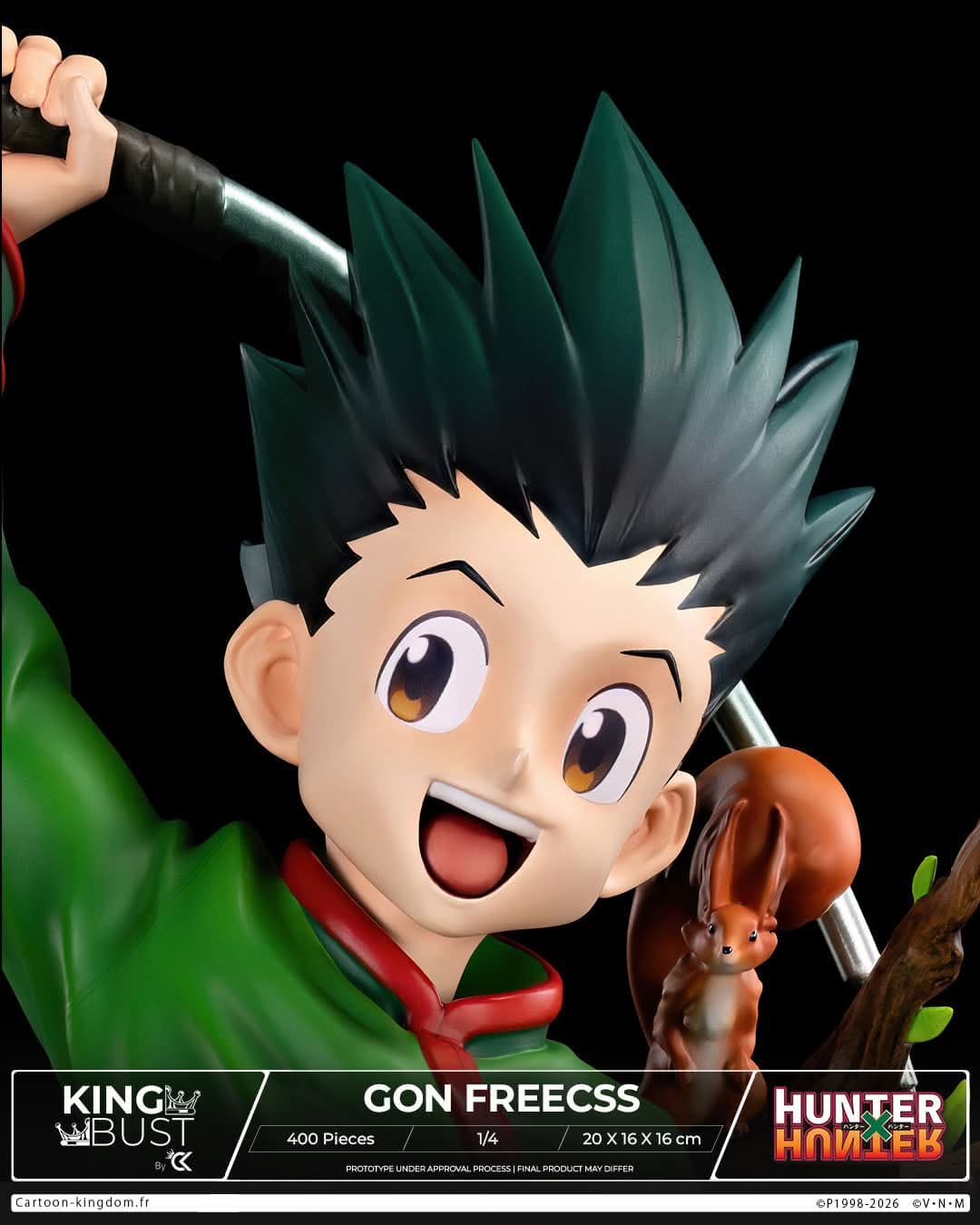 Gon Freecs - King Bust 1/4 - Vue 10