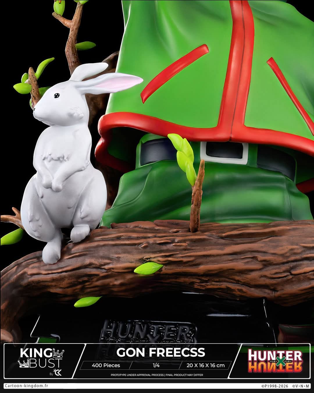 Gon Freecs - King Bust 1/4 - Vue 15