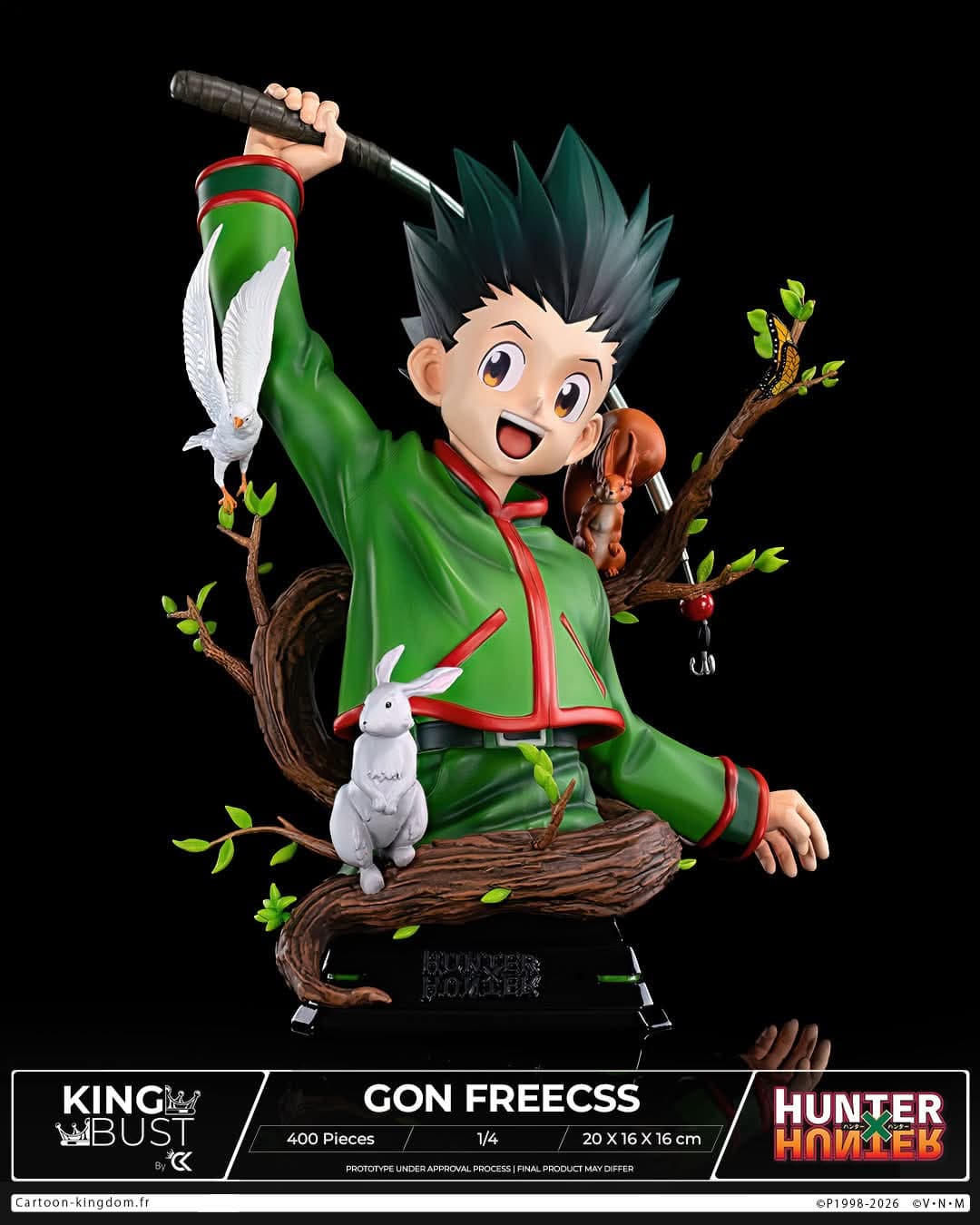 Gon Freecs - King Bust 1/4 - Vue 16