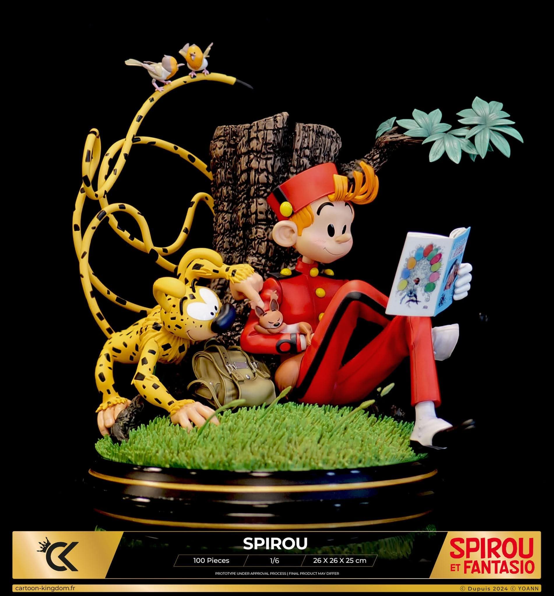 Spirou, Spip, Marsupilami & Gaston Lagaffe