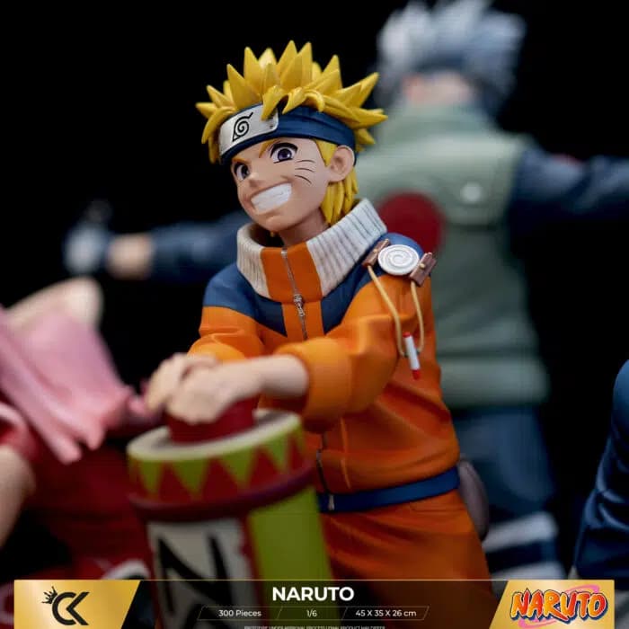 Naruto, Sasuke, Sakura & Kakashi - Team 7 - Vue 11