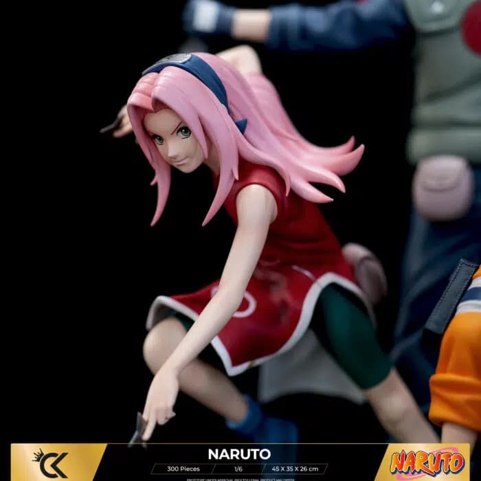 Naruto, Sasuke, Sakura & Kakashi - Team 7 - Vue 13
