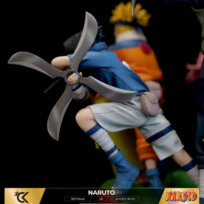 Naruto, Sasuke, Sakura & Kakashi - Team 7 - Vue 19