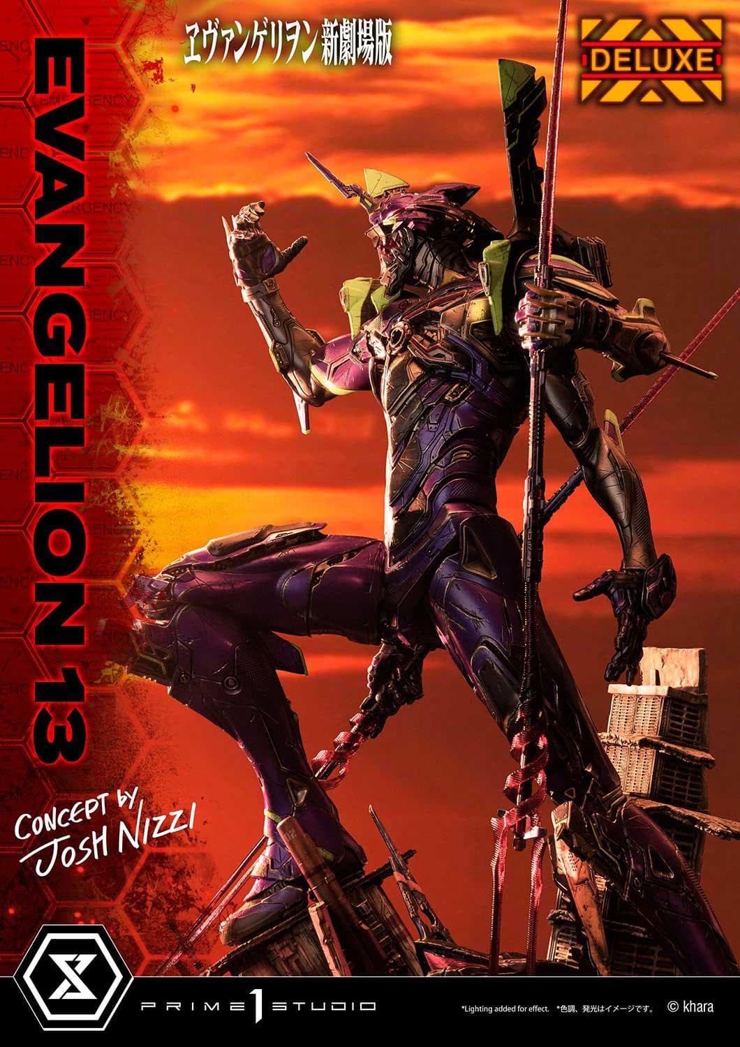 Evangelion (sinmov)  Unit 13 (Concept By Josh Nizzi) Deluxe Version - Vue 4