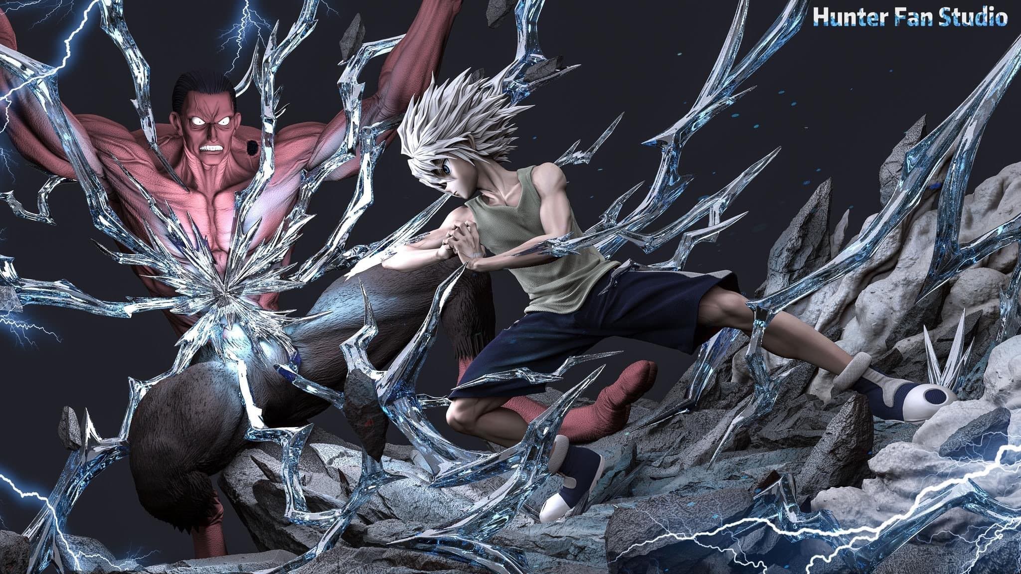 Killua Zoldyck VS Menthuthuyoupi - Vue 2