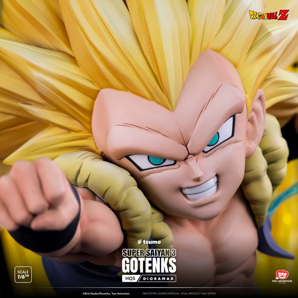 Gotenks SSJ3/Super Saiyan 3- Hqs Dioramax - Vue 3