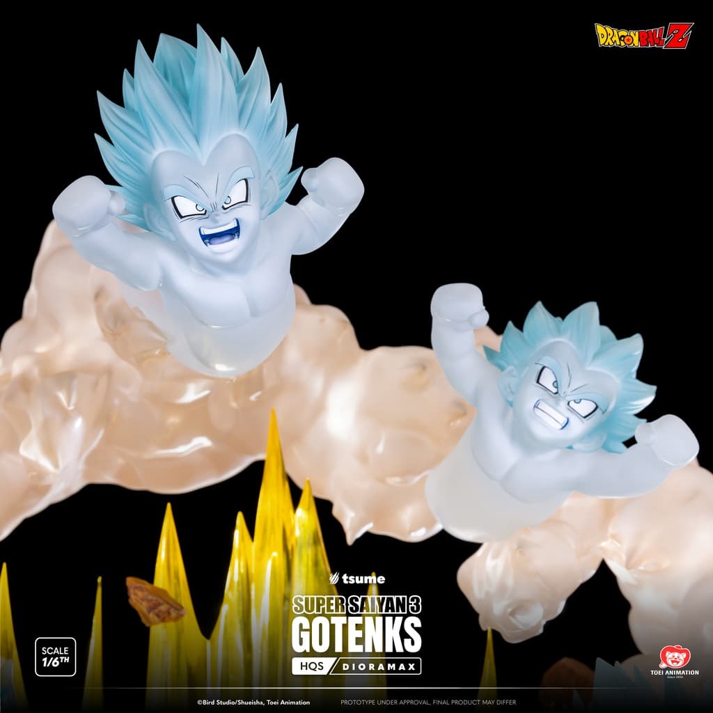 Gotenks SSJ3/Super Saiyan 3- Hqs Dioramax - Vue 14