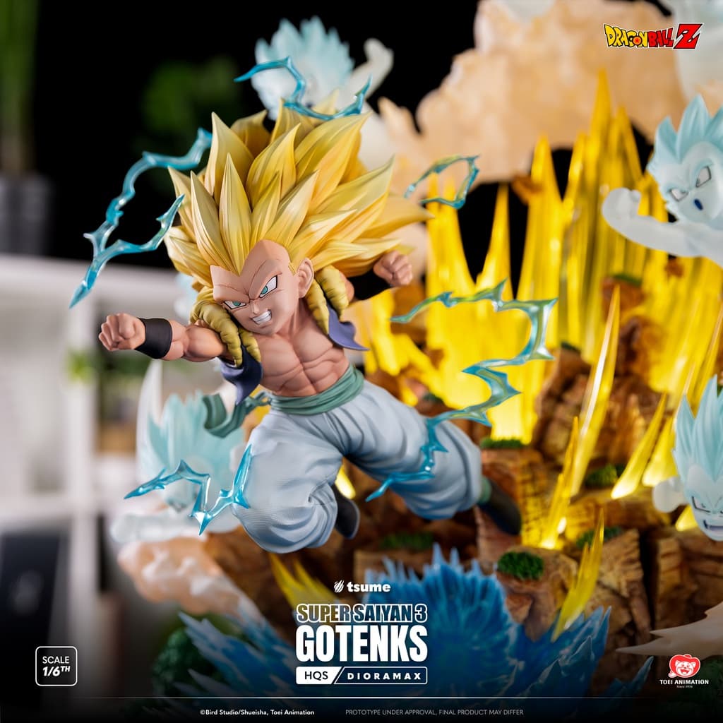 Gotenks SSJ3/Super Saiyan 3- Hqs Dioramax - Vue 18