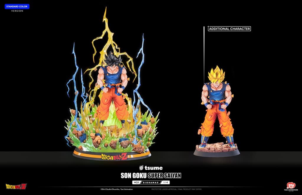 Son Goku SSJ1/Super Saiyen 1 (Standard Manga)- HQS Dioramax