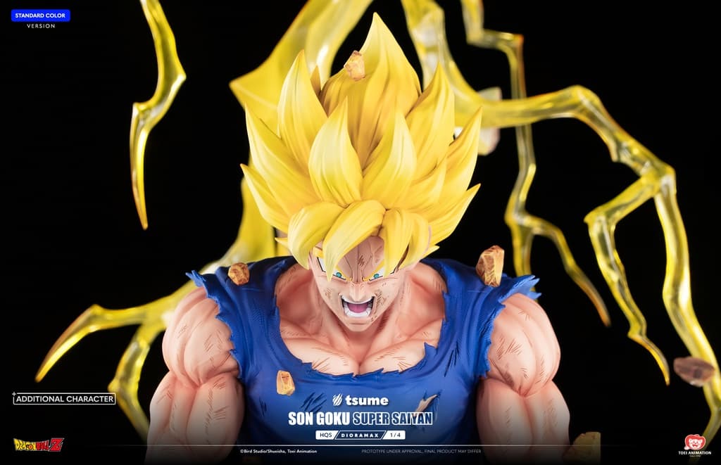 Son Goku SSJ1/Super Saiyen 1 (Standard Manga)- HQS Dioramax - Vue 5