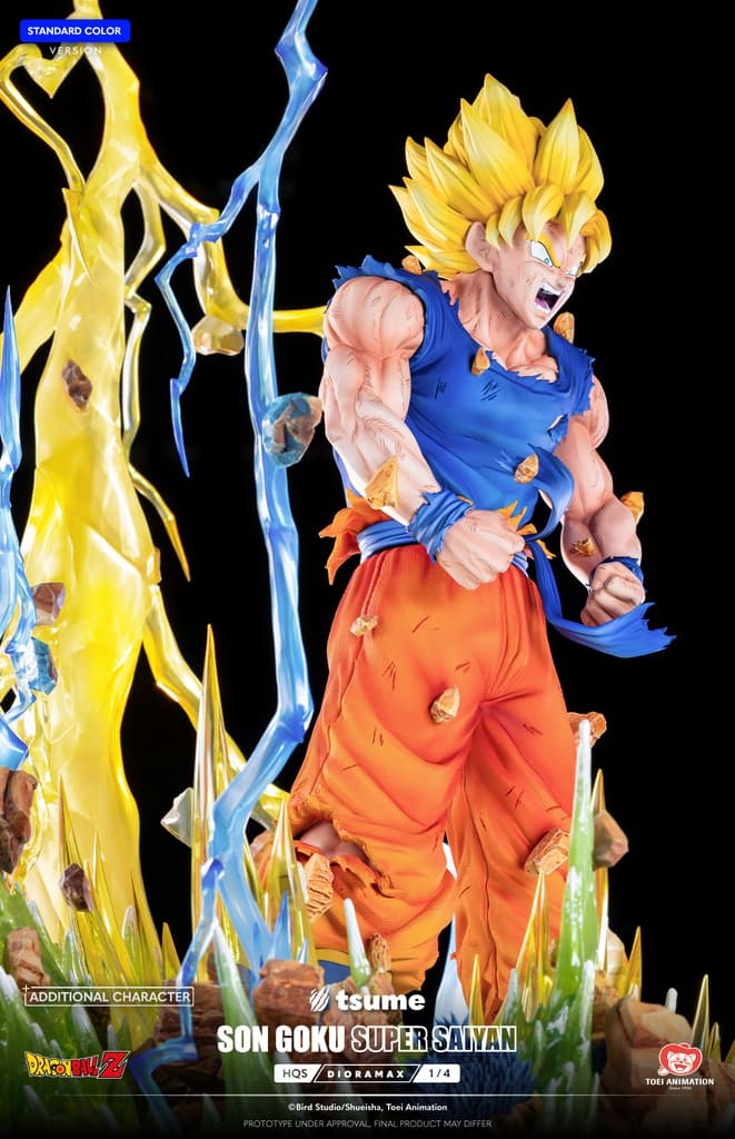Son Goku SSJ1/Super Saiyen 1 (Standard Manga)- HQS Dioramax - Vue 19