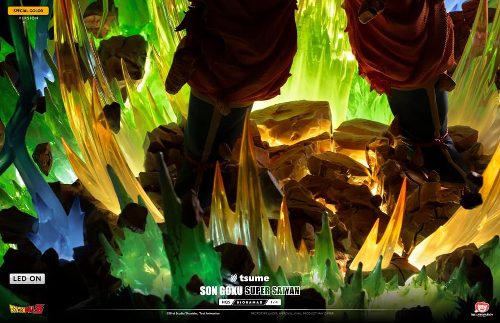Son Goku SSJ1/Super Saiyen 1 (Spécial Couleur animé) - HQS Dioramax - Vue 7