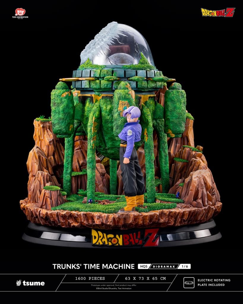 Trunks Time's Machine - HQS Dioramax 