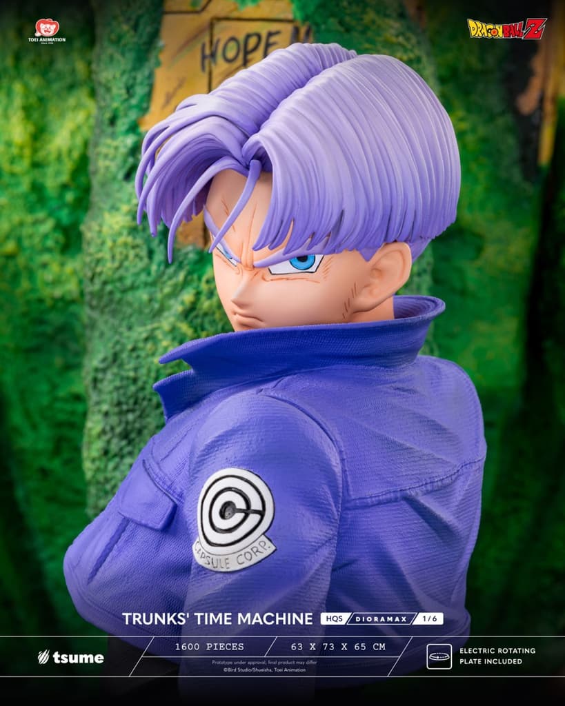Trunks Time's Machine - HQS Dioramax  - Vue 2
