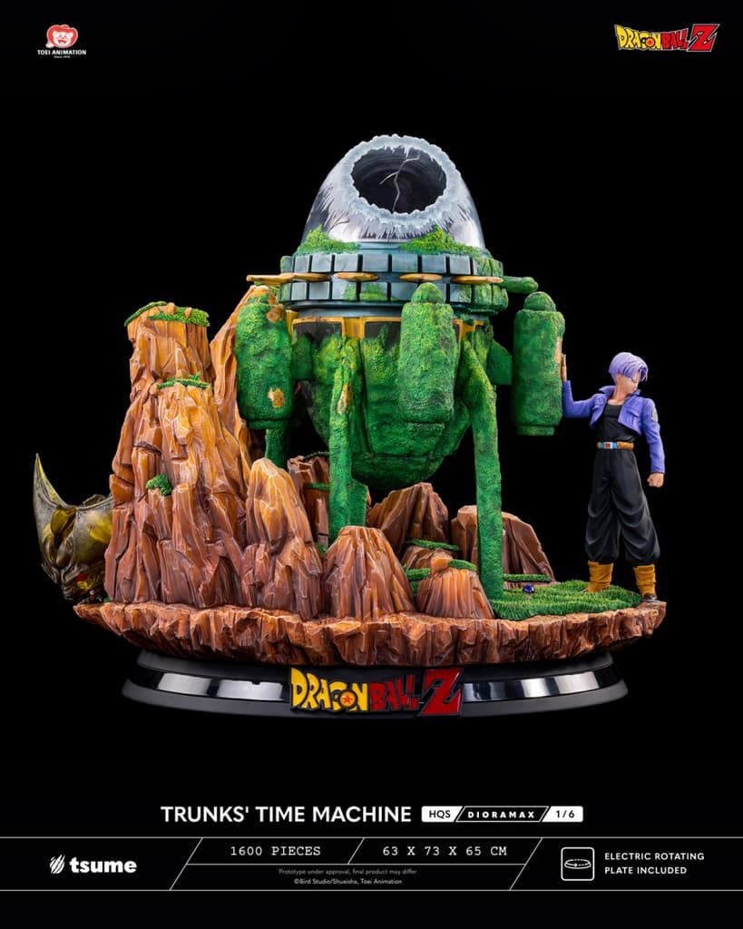 Trunks Time's Machine - HQS Dioramax  - Vue 4