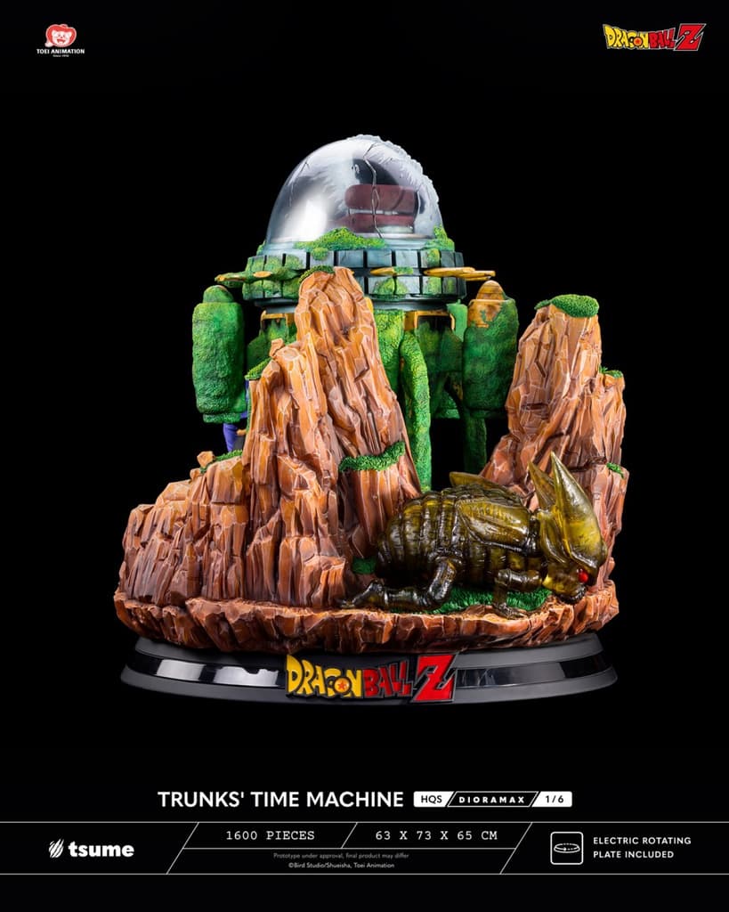Trunks Time's Machine - HQS Dioramax  - Vue 7