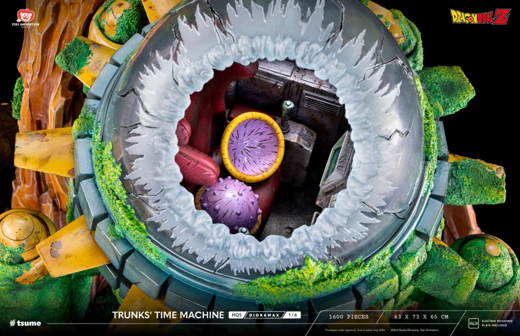 Trunks Time's Machine - HQS Dioramax  - Vue 15