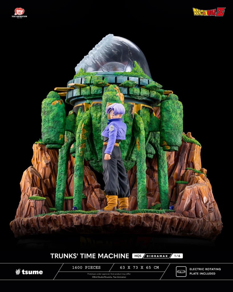 Trunks Time's Machine - HQS Dioramax  - Vue 17
