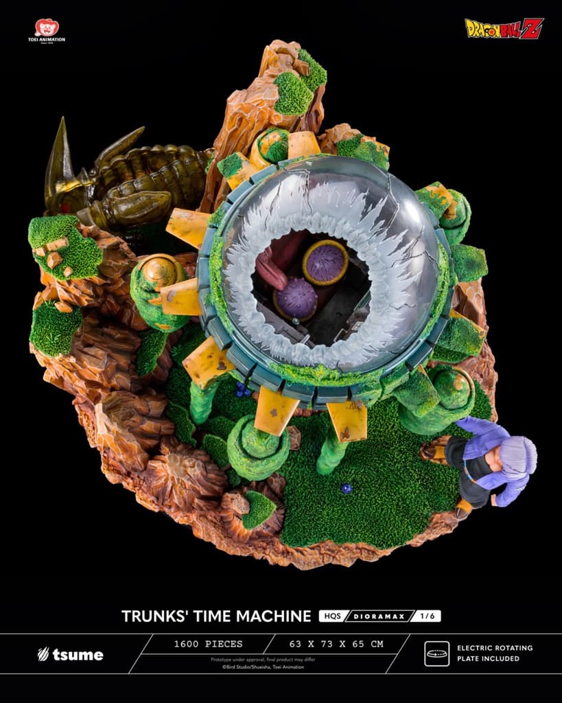Trunks Time's Machine - HQS Dioramax  - Vue 18