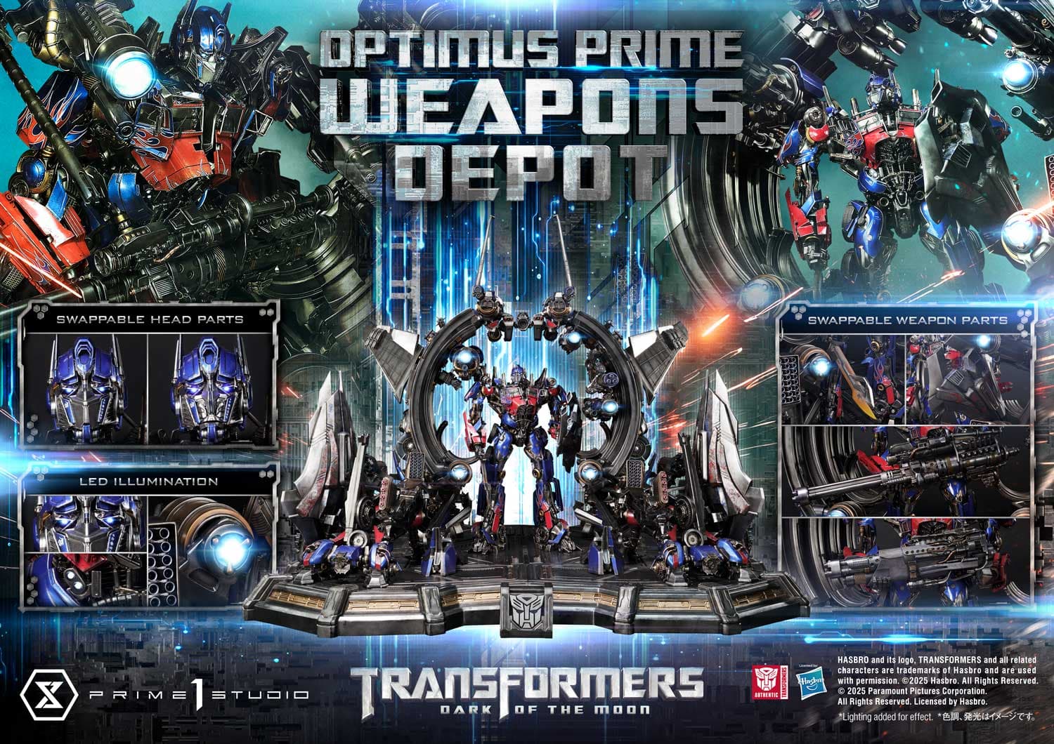 Optimus Prime Weapons Depot (bonus version) - Vue 5