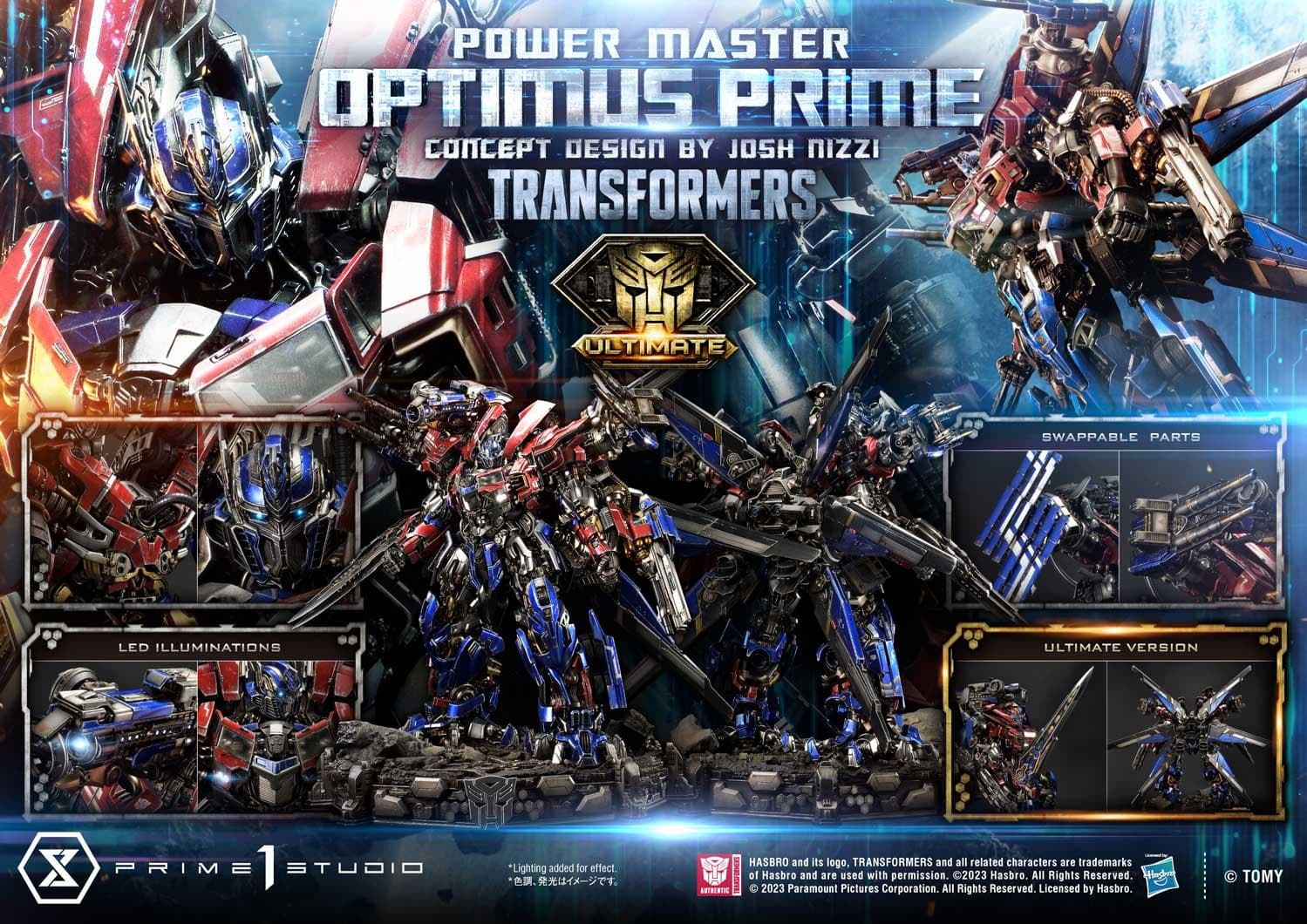 Power Master Optimus Prime (Design by Josh Nizzi Edition ) - Vue 3