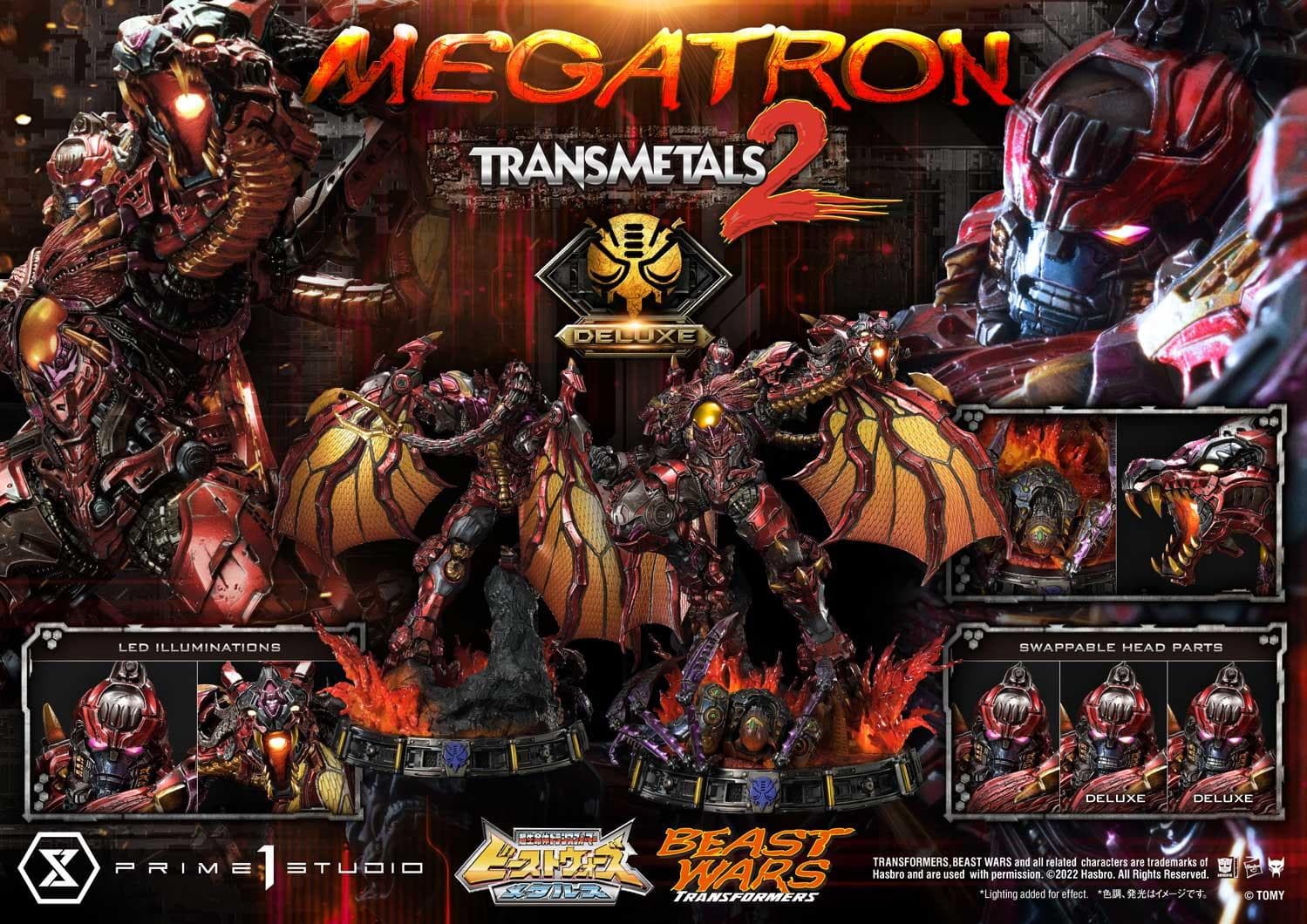 Megatron Transmetal 2 (deluxe bonus version) - Vue 4