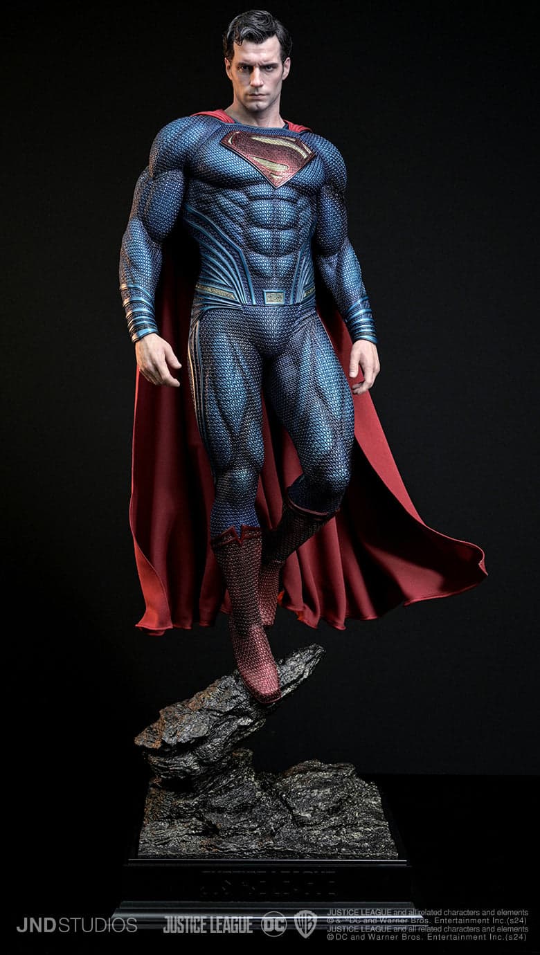 Superman Henry Cavill Red & Blue Suit (Justice League 2017) - Vue 2