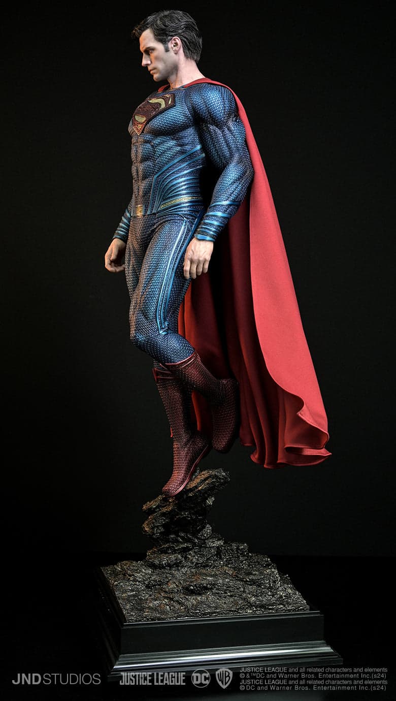 Superman Henry Cavill Red & Blue Suit (Justice League 2017) - Vue 3
