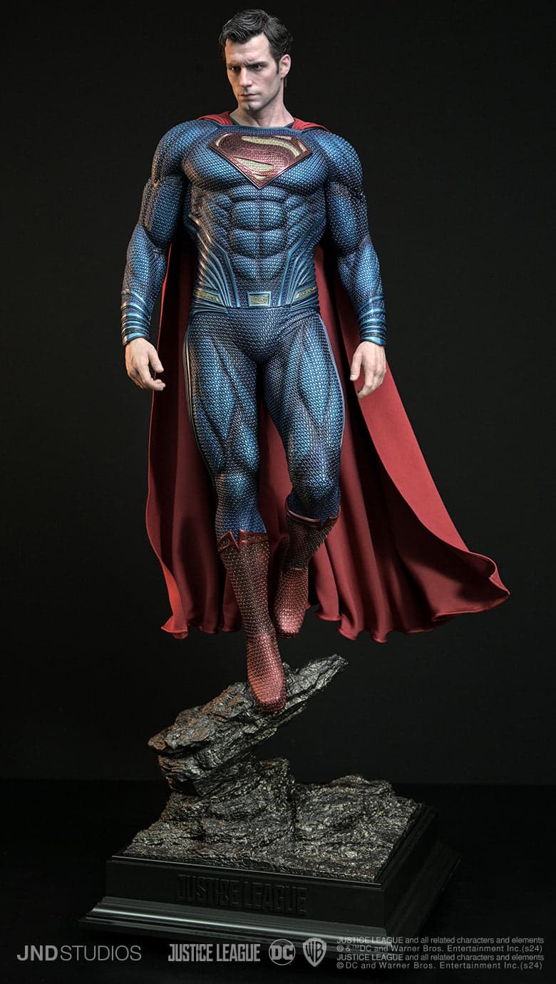 Superman Henry Cavill Red & Blue Suit (Justice League 2017) - Vue 4