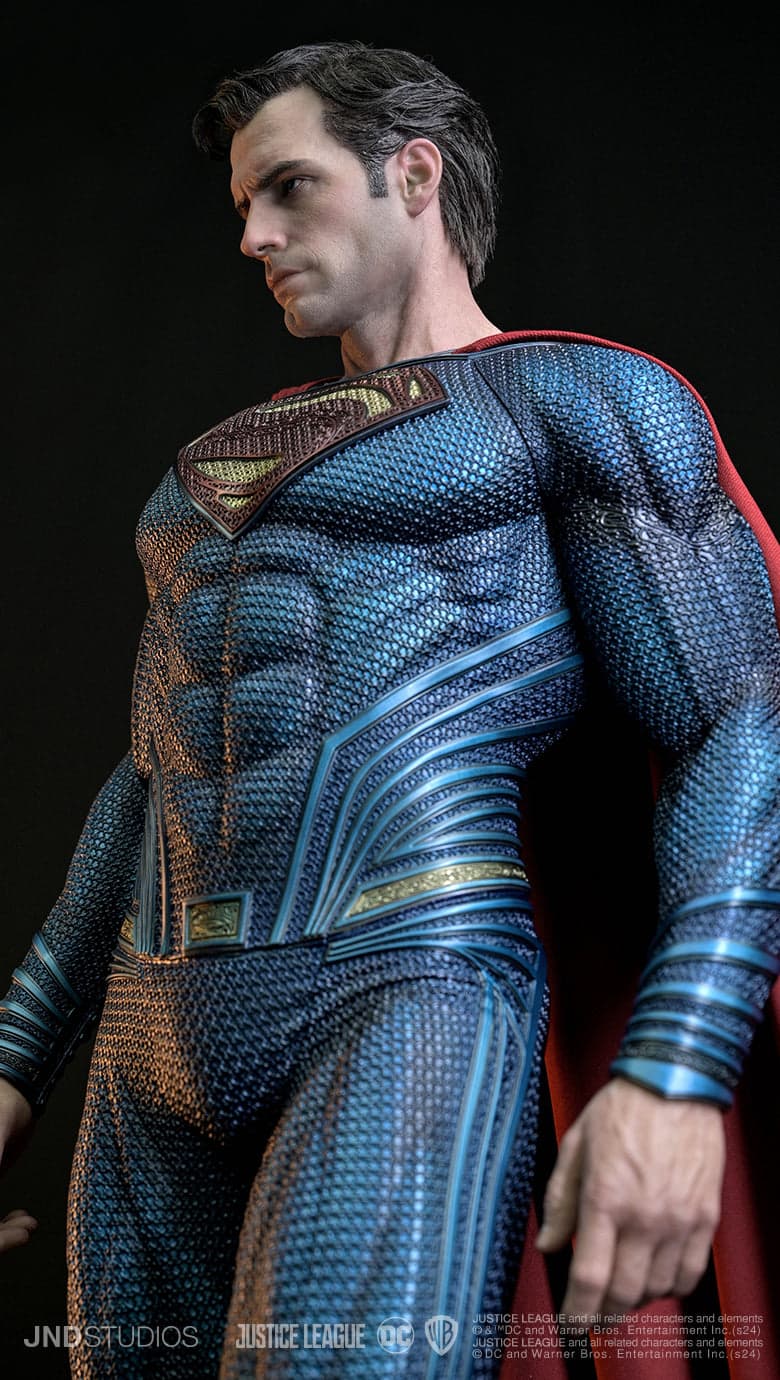 Superman Henry Cavill Red & Blue Suit (Justice League 2017) - Vue 6