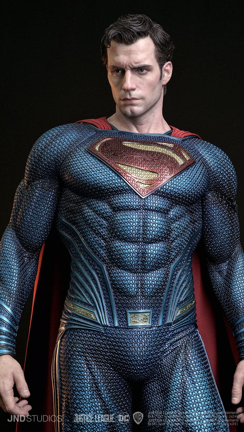 Superman Henry Cavill Red & Blue Suit (Justice League 2017) - Vue 7