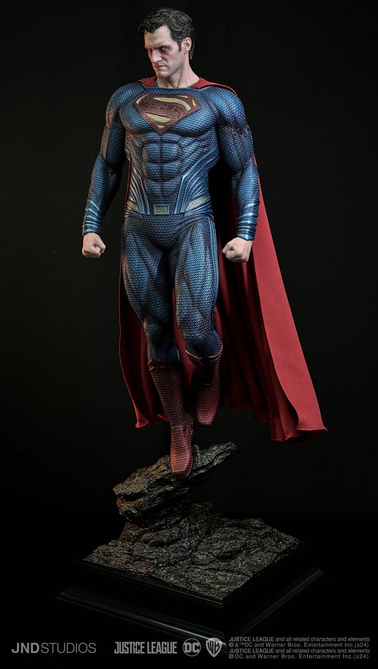Superman Henry Cavill Red & Blue Suit (Justice League 2017) - Vue 11