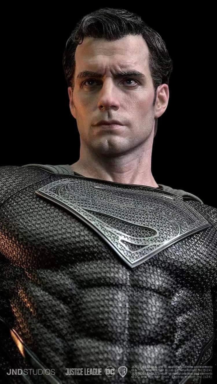 Superman Henry Cavill Black Suit (Justice League 2017) - Vue 2
