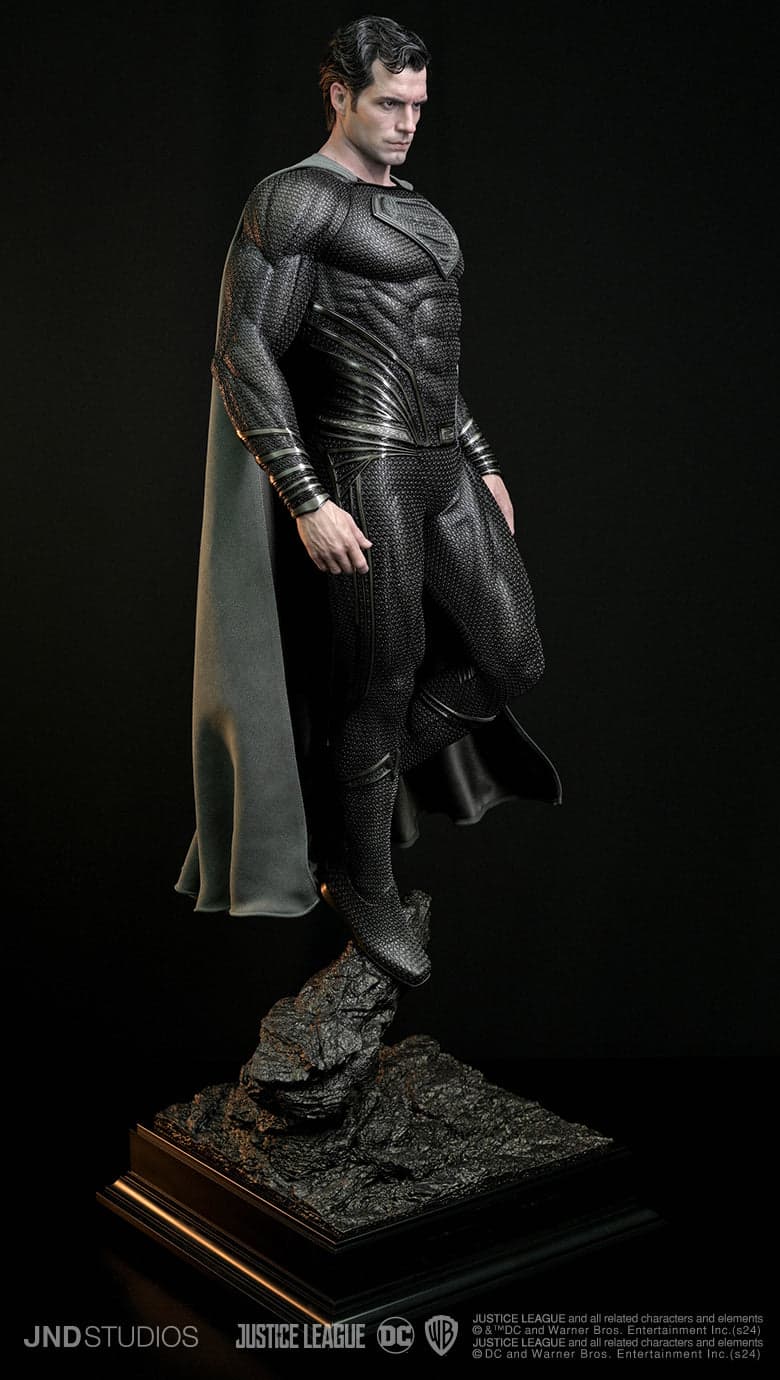 Superman Henry Cavill Black Suit (Justice League 2017) - Vue 4