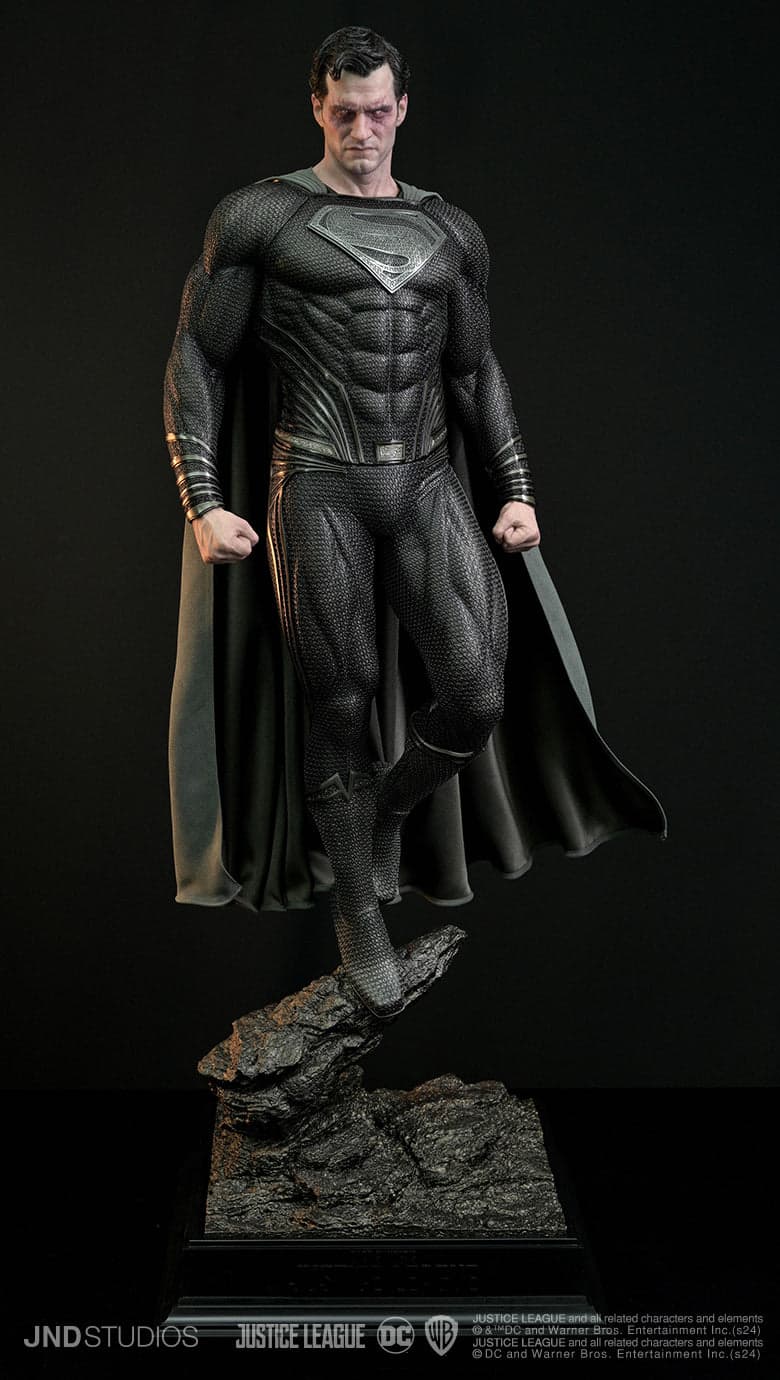 Superman Henry Cavill Black Suit (Justice League 2017) - Vue 10