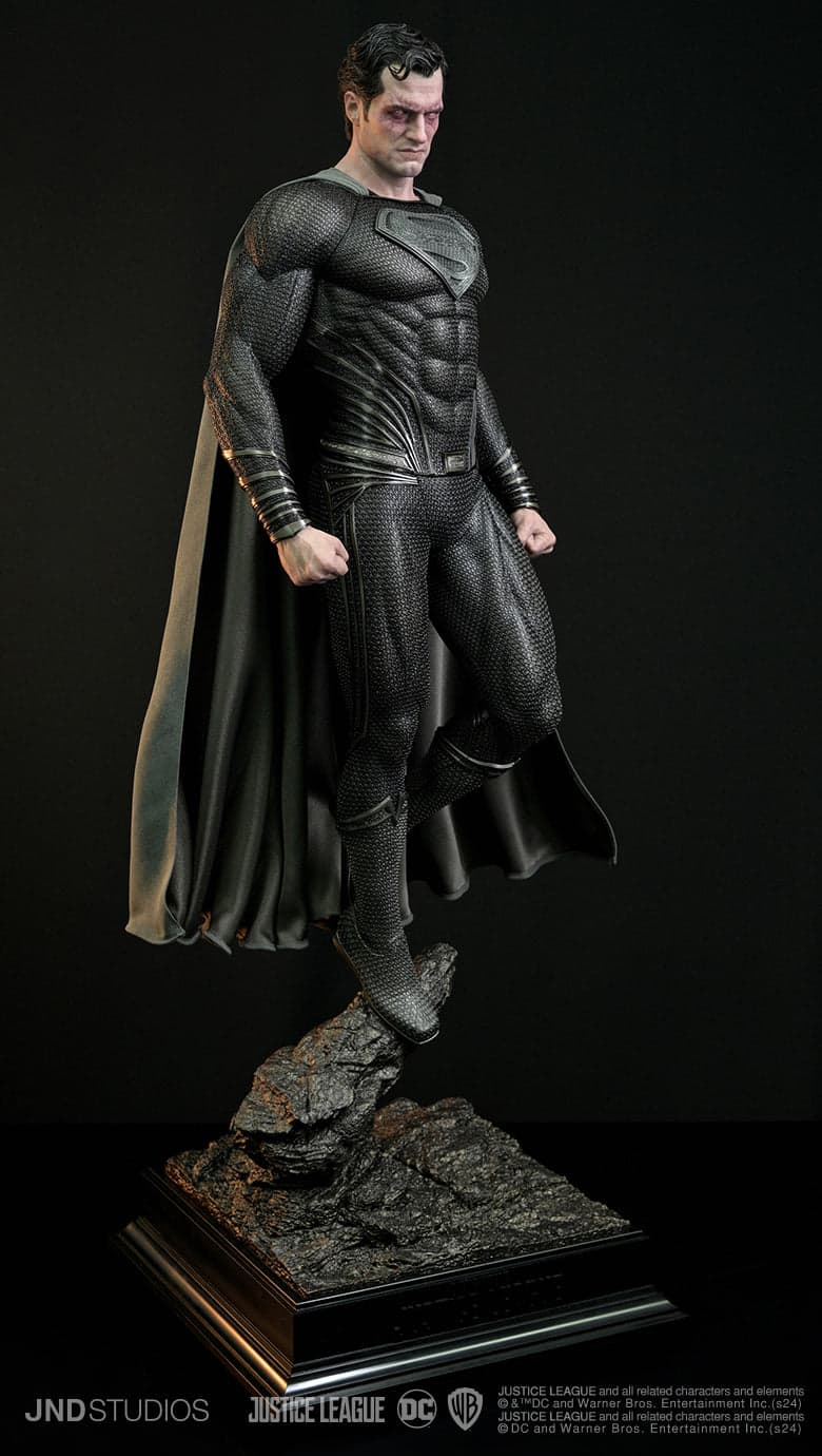 Superman Henry Cavill Black Suit (Justice League 2017) - Vue 11