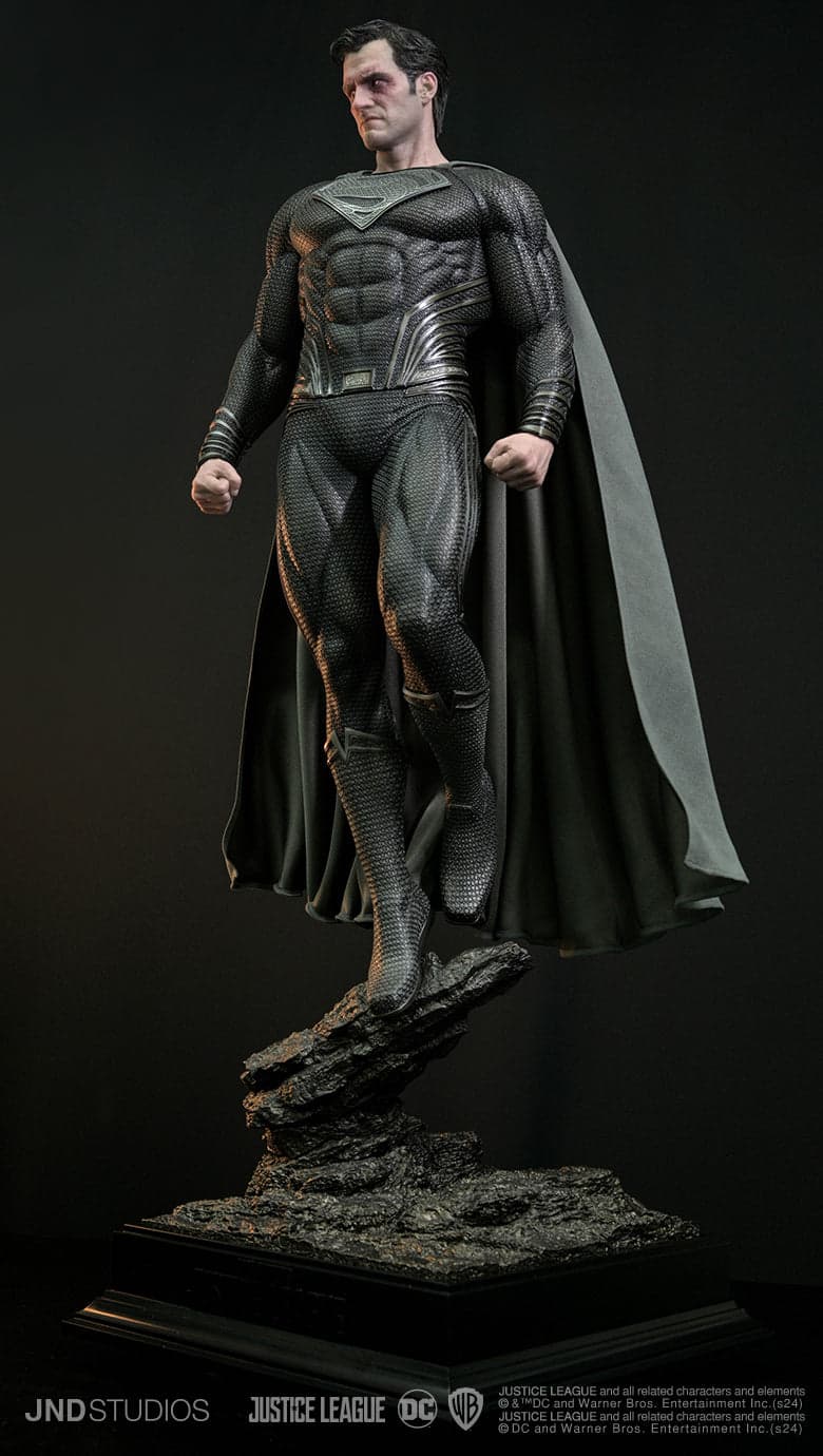Superman Henry Cavill Black Suit (Justice League 2017) - Vue 12