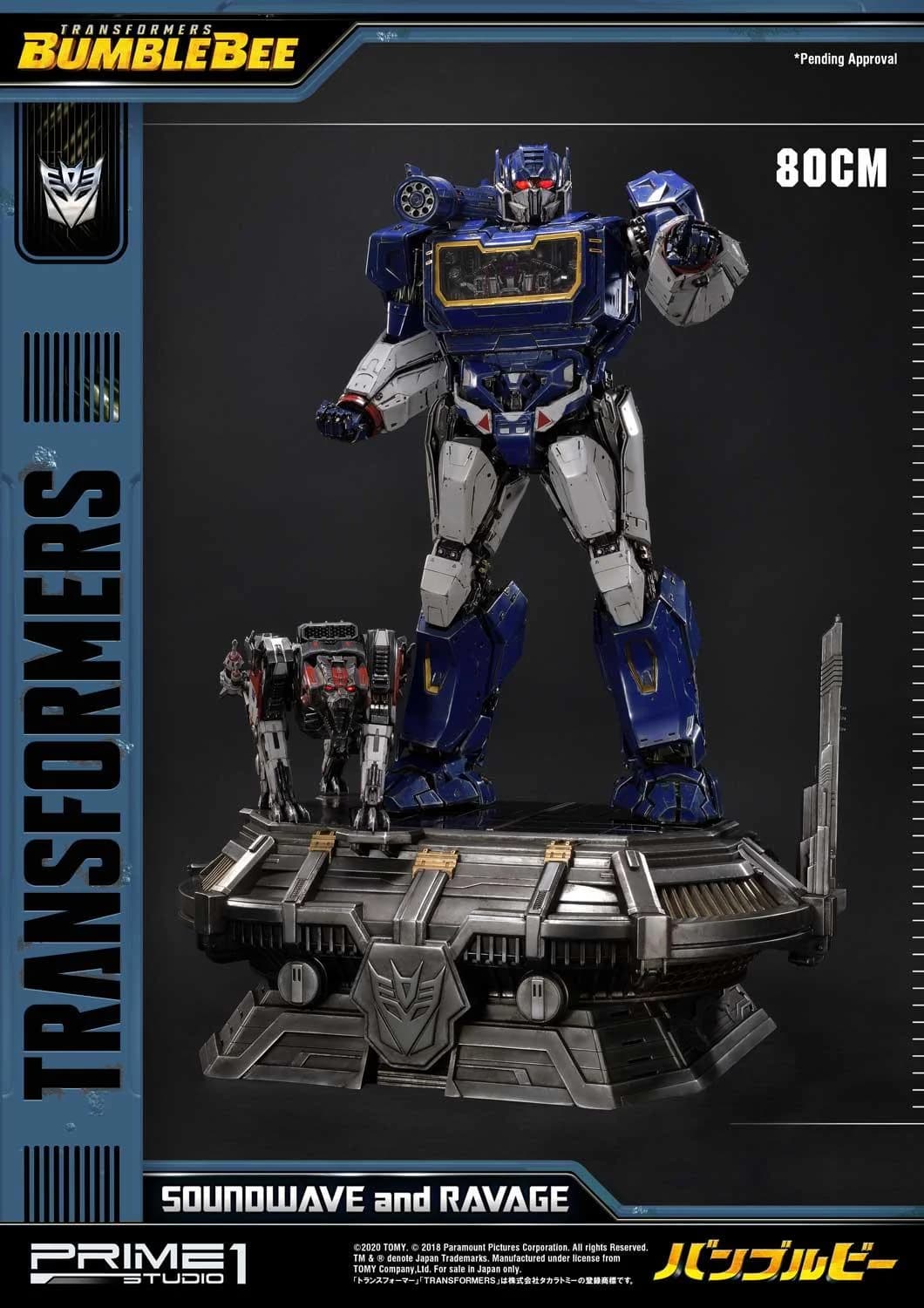 Soundwave & Ravage (exclusive version) - Vue 5
