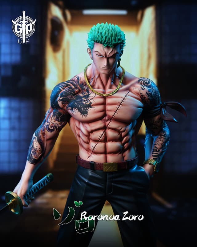 Roronoa Zoro Yakuza - 1/6 - Vue 2
