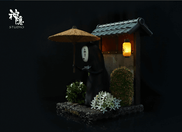 No Face Man's Rainy Night Min - Vue 2